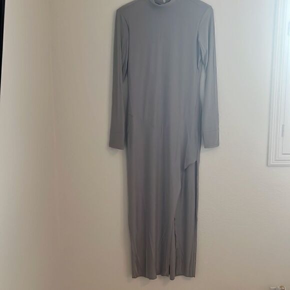 Free People We Are HAH Southern Lady Dress in Silver Blue - NWT - Picture 2 of 12